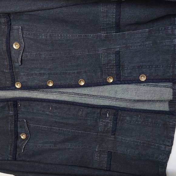 Jones new york  strech jean jacket womens size XL - Picture 6 of 8